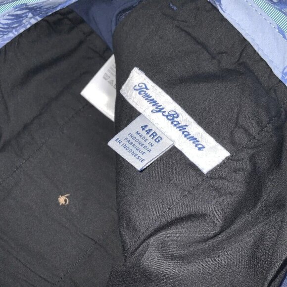 Tommy Bahama Men's Big & Tall 44RG Maritime Navy Stretch 9” Boracay Chino Shorts - Picture 6 of 6